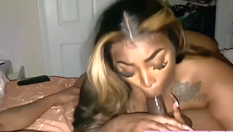 Blonde cutie with huge natural tits gets her ass drilled