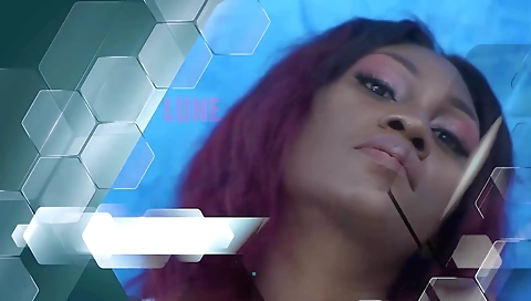 Sexy girl with her boyfriend in a hot blowjob