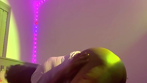 Sexy young blonde pleasure outsido