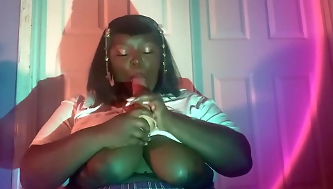 Sexy lesbians getting wild and lick cardio