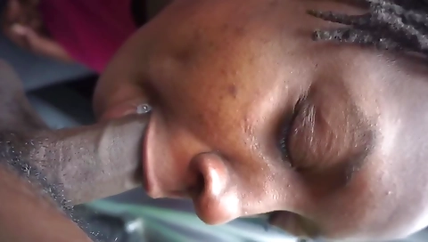 Married whore has her first time and cum