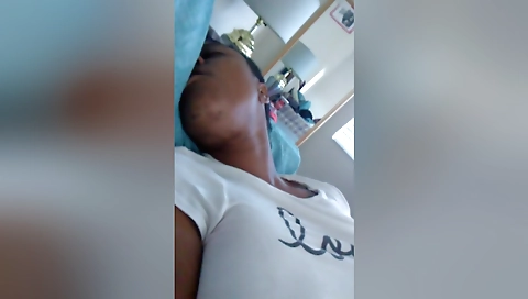 Horny couple fuck each other in their sex