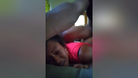 Sexy dark brown drilled with a massage